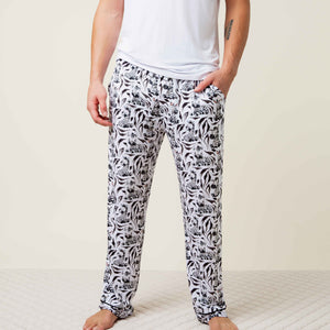 Baby Kids Bamboo Pajamas — Wild Stripes Men's Pajama Pants — Image 1