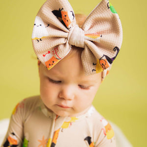 Baby Kids Bamboo Pajamas — Witch Better Have My Candy Biggie Bow — Image 1