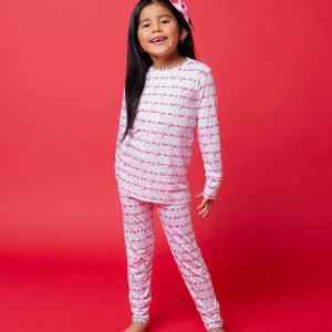 Baby Kids Bamboo Pajamas — You Are So Loved Long Sleeve Pajama Set — Image 1