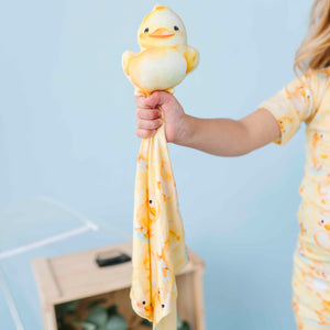 Baby Kids Bamboo Pajamas — You Quack Me Up Lovey — Image 1