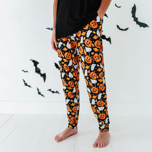 Baby Kids Bamboo Pajamas — You've Been Ghosted Men's Lounge Pants — Image 1