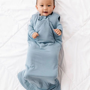 Baby Kids Bamboo Pajamas — Storm Sleep Sack — Image 1