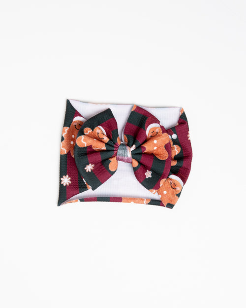 Baby Kids Bamboo Pajamas — Bake It Till You Make It Biggie Bow — Image 2