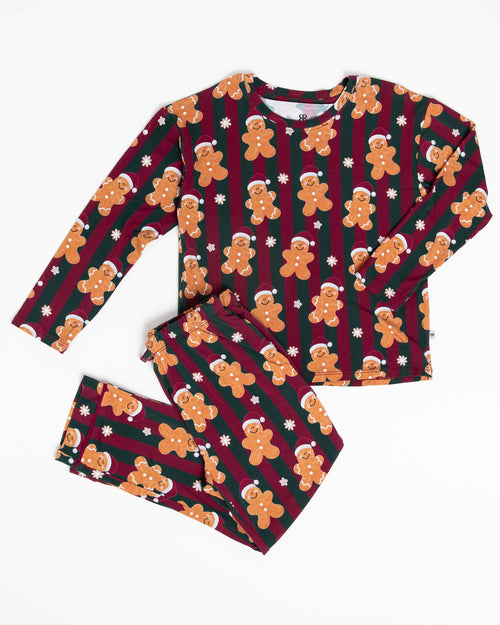 Baby Kids Bamboo Pajamas — Bake It Till You Make It Long Sleeve Pajama Set — Image 2