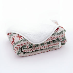 Baby Kids Bamboo Pajamas — Deer to Dream Bum Bum Blanket- Plush — Image 1