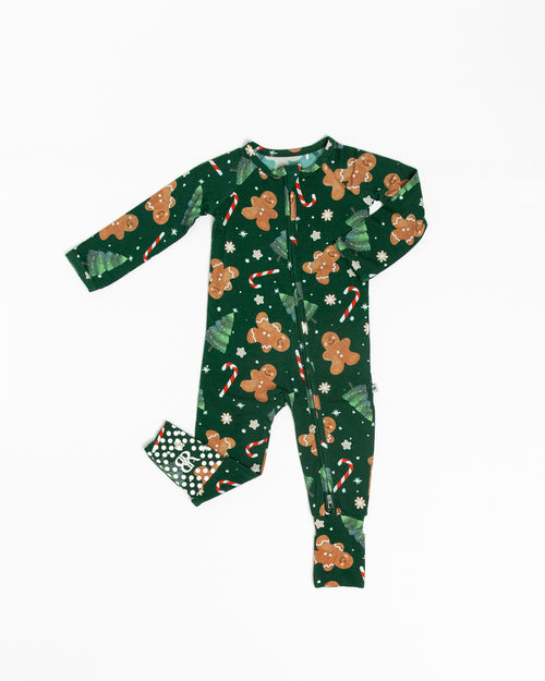 Baby Kids Bamboo Pajamas — Bake it Happen Convertible Romper — Image 2