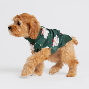 Baby Kids Bamboo Pajamas — Claus Encounters Dog Sweater — Image 1