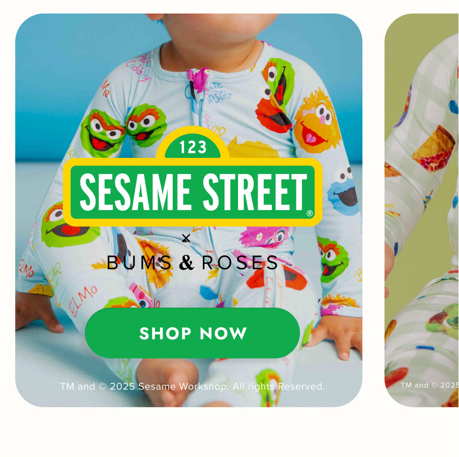 Bums & Roses Super Soft Bamboo Baby Wear
