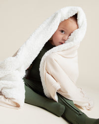 Baby Kids Bamboo Pajamas — Cream Puff Bum Bum Blanket - Plush — Image 1
