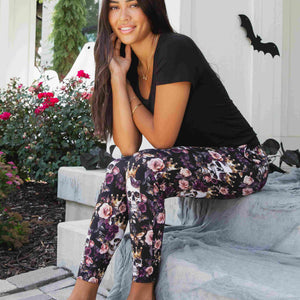 Baby Kids Bamboo Pajamas — Crown Me Dead Women's Pants — Image 7