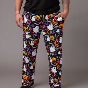Baby Kids Bamboo Pajamas — Fright Bites Men's Pajama Pants — Image 1