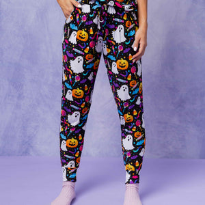 Baby Kids Bamboo Pajamas — Fright Bites Women's Pants — Image 1