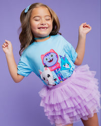 Baby Kids Bamboo Pajamas — Gabby's Dollhouse™ Purr-fect Pals T-Shirt — Image 1