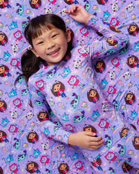 Baby Kids Bamboo Pajamas — Gabby's Dollhouse™ Purr-fect Pals Ruffle Bum Bum Blanket — Image 1
