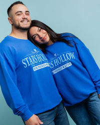 Baby Kids Bamboo Pajamas — Gilmore Girls™ Stars Hollow Adult Unisex Crew Neck Sweatshirt — Image 1
