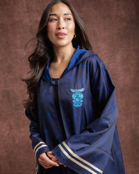 Baby Kids Bamboo Pajamas — Harry Potter™ Ravenclaw House Adult Crested Robe — Image 1