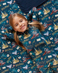Baby Kids Bamboo Pajamas — Harry Potter™ Off To Hogwarts Bum Bum Blanket — Image 4