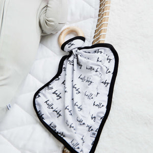 Baby Kids Bamboo Pajamas — Hello Baby Lovey — Image 1