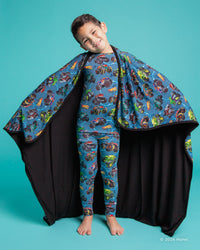 Baby Kids Bamboo Pajamas — Hot Wheels™ Monster Trucks Bum Bum Blanket — Image 1