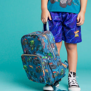Baby Kids Bamboo Pajamas — Hot Wheels™ Monster Trucks Kids Back Pack — Image 1