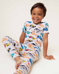 Baby Kids Bamboo Pajamas — Hot Wheels™ Rebel Racer Short Sleeve Pajama Set — Image 1