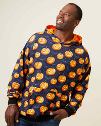 Baby Kids Bamboo Pajamas — Jack Of All Frights Adult Unisex Hoodie — Image 1
