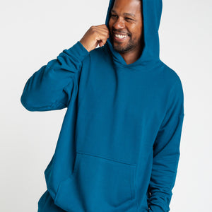 Baby Kids Bamboo Pajamas — Navy or Not Adult Unisex Hoodie — Image 1