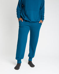 Baby Kids Bamboo Pajamas — Navy or Not Men's Jogger Sweatpants — Image 1