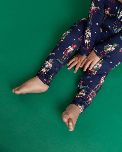 Baby Kids Bamboo Pajamas — Nutty By Nature Convertible Romper — Image 10