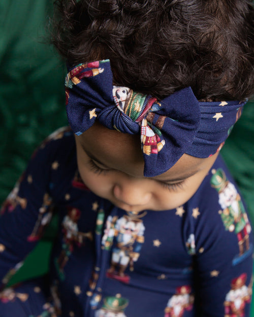 Baby Kids Bamboo Pajamas — Nutty By Nature Headwrap — Image 1