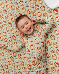 Baby Kids Bamboo Pajamas — Paw-liday Portraits Bum Bum Blanket - Plush — Image 1