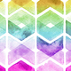 Colorful geometric pattern in pastel colors