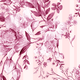 Floral pattern in pink tones with stripes, decorative design.