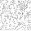 Color Your Own - Birthday