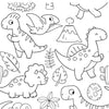 Color Your Own - Dinossaur