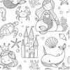 Color Your Own - Mermaid