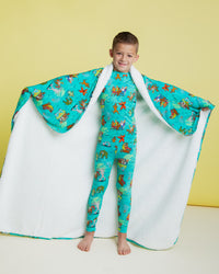 Baby Kids Bamboo Pajamas — Scooby-Doo™ Mystery Crew Bum Bum Blanket - Plush — Image 1