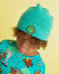 Baby Kids Bamboo Pajamas — Scooby-Doo™ Mystery Crew Kid's Beanie — Image 1