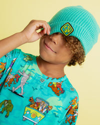 Baby Kids Bamboo Pajamas — Scooby-Doo™ Mystery Crew Kid's Beanie — Image 1