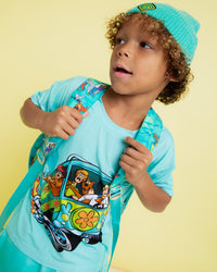 Baby Kids Bamboo Pajamas — Scooby-Doo™ Mystery Machine T-Shirt — Image 1