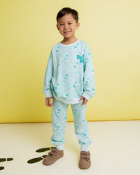 Baby Kids Bamboo Pajamas — Scooby-Doo™ Snack Attack Relaxed Fit Jogger Set — Image 1
