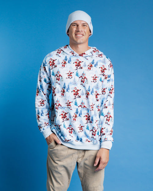 Baby Kids Bamboo Pajamas — Sleigh the Slopes Adult Beanie — Image 10