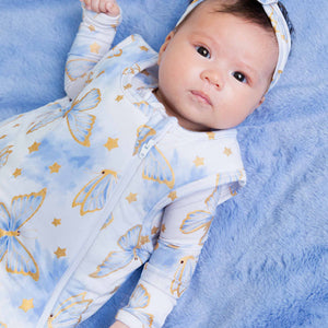 Baby Kids Bamboo Pajamas — Wish Upon a Wing Sleep Sack — Image 6
