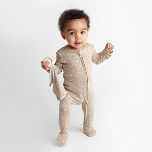 Bums & Roses - Baby & Kids Bamboo Pajamas - Wish Upon a Star Footie - Image 1