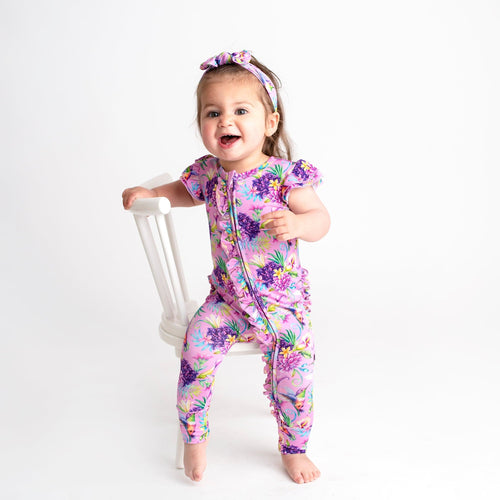 Hum Away With Me Ruffle Romper - Image 3 - Bums & Roses