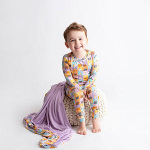 Birthday Purrty Two-Piece Pajama Set - FINAL SALE