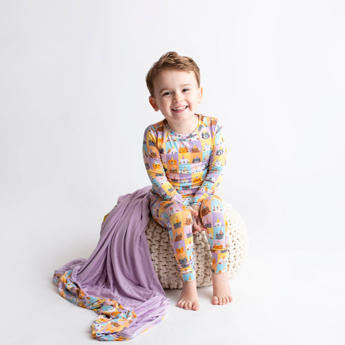 Birthday Purrty Two-Piece Pajama Set - Image 1 - Bums & Roses
