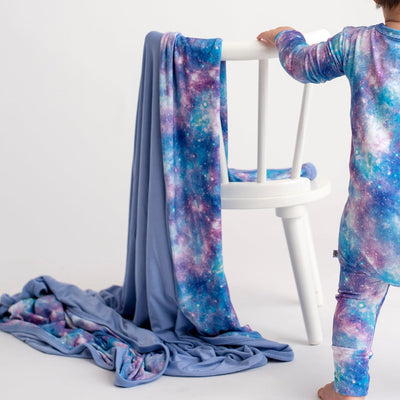 Bums & Roses - Baby & Kids Bamboo Pajamas - Out of this World Bum Bum Blanket - Image 1