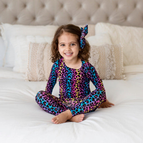 Livin' La Cheetah Loca Two-Piece Pajama Set - Image 2 - Bums & Roses