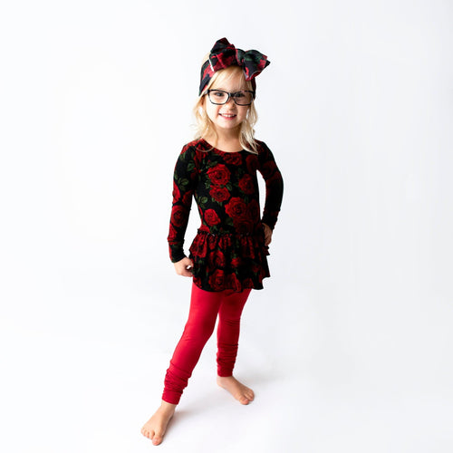 Bums & Roses Toddler Top & Tights - Image 1 - Bums & Roses